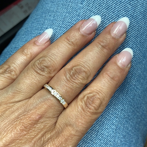 14k Solid Yellow Gold Wedding Band Classic Ring 3mm - Picture 12 of 16